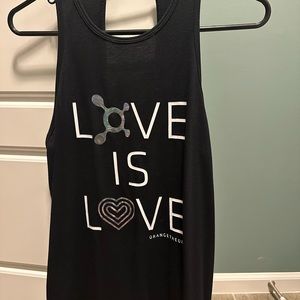 OTF OrangeTheory Love is Love tank top